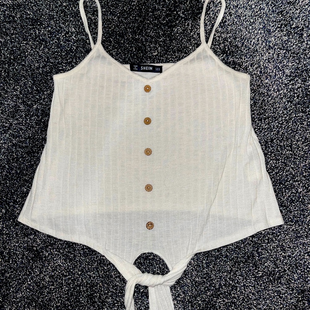 White Tank top size small